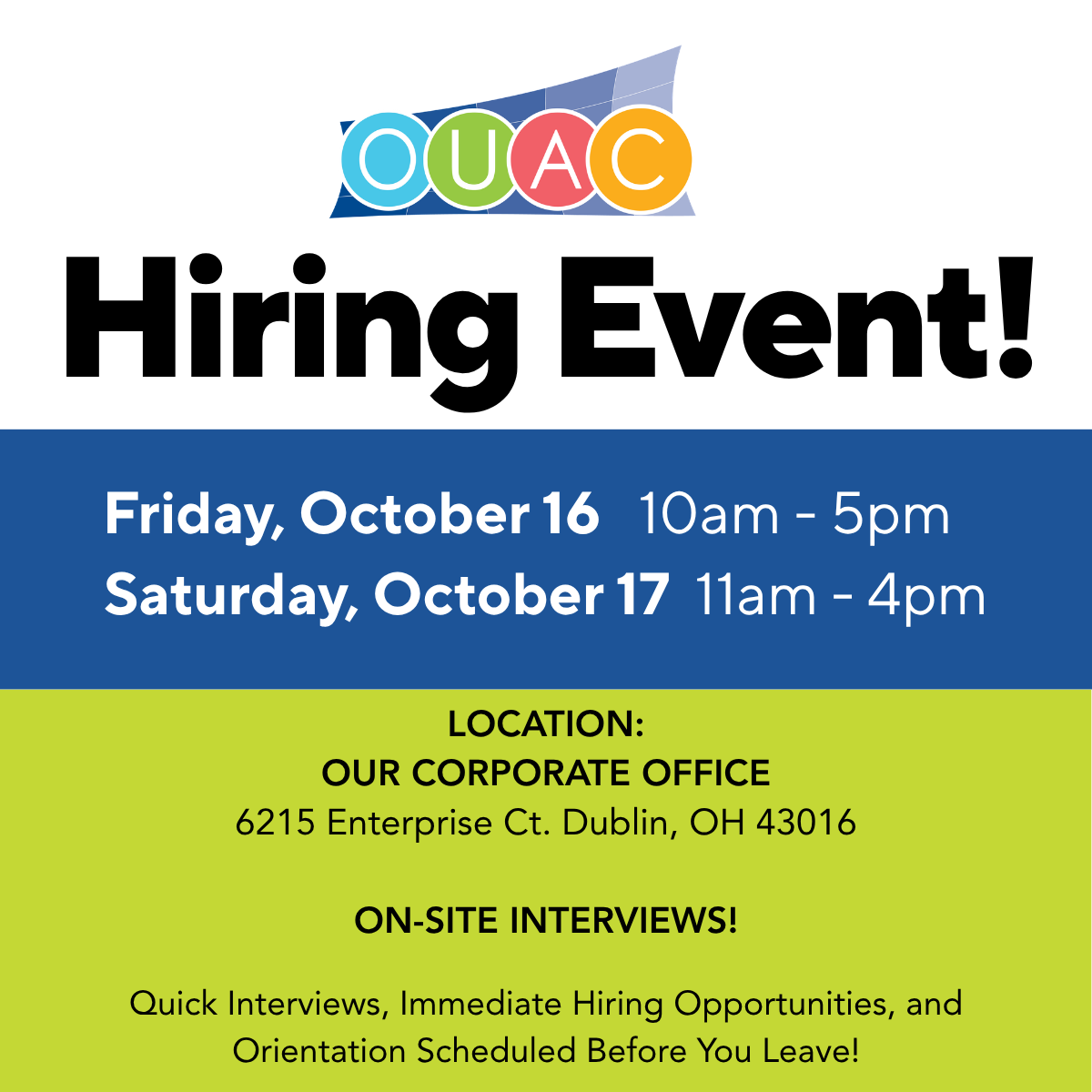 Your Next Job Opportunity Starts Here!